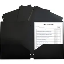 C-LINE CLI 33931 - C-Line 2-pocket Heavyweight Poly Portfolio Pocket - 11.4 Len