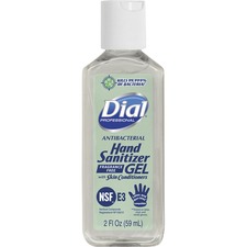 HENKEL CORPORATION DIA 31859 - Dial Hand Sanitizer Gel - Fragrance-free Scent - 2 fl oz (59