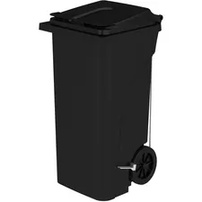 SAFCO PRODUCTS SAF 9926BL - Safco 32 Gallon Plastic Step-On Receptacle - 32 gal Capacity