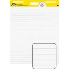 3M MMM 561WLVAD2PK - Post-it Easel Pads - 30 Sheets - Ruled2530 - Self-stick, Res