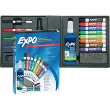 Newell Brands SAN 80054 - Expo Low-Odor Dry-erase Marker Kit - Fine Marker Point - Chi