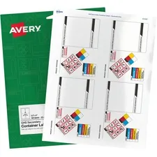 Avery Dennison AVE 61209 - Avery GHS Secondary Container Preprinted Labels - Permanent 