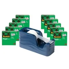 3M MMM 810K10C20MI - Scotch Magic Tape C18 Dispenser Value Pack - 333.33 yd Lengt