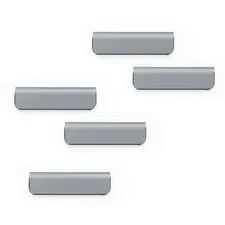 DURABLE OFFICE PRODUCTS DBL 470523 - DURABLE DURABLE DURAFIX Clip - 2.4 Width - for Notes, Door, 