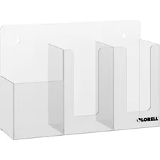 Lorell LLR 03417 - Lorell Acrylic Sanitation Station - 9.9 Height x 14.8 Width 
