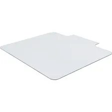 Lorell LLR 82837 - Lorell Glass Chairmat with Lip - Hardwood Floor, Carpet45 Wi