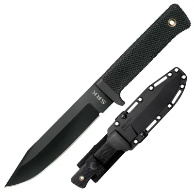 Cold Steel CS-49LCKZ - Cold Steel SRK Folding Pocket Knife - 8.25 Blade