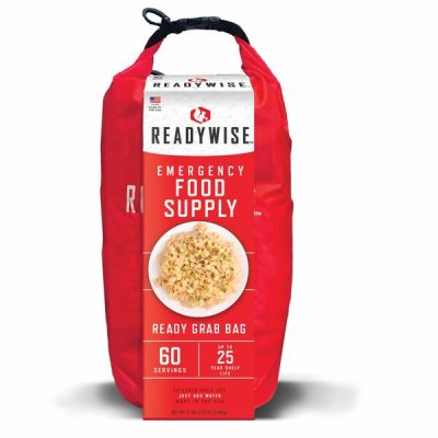 Readywise RW01-641 - ReadyWise 7 Day Emerg Dry Bag 60 Serve Bkfst w Entree GrabGo