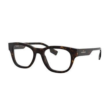 GLOP BE2306-3002 - Burberry BE2306-3002 Dark Havana Square Mens Acetate Eyeglas