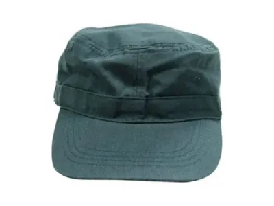 bulk buys GX170 - Customizable Dark Green Cotton Military Hat