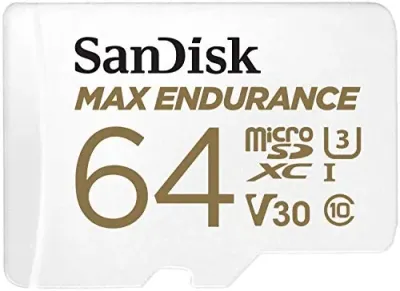 Western Digital SDSQQVR-064G-GN6IA - SANDISK MAX ENDURANCE MICROSD CARD UHS-I 64GB MICROSD 100MBS