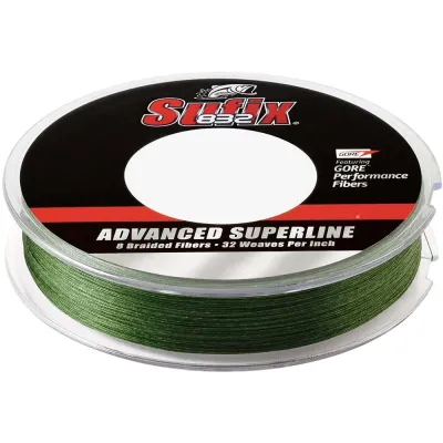 Sufix 660-015G - Sufix 832 Advanced Braid 15lb Low-Vis Green 150 yds