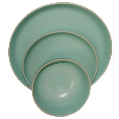 Gibson 118318.12 - Gibson Home Rockaway 12-Piece Stoneware Dining Set