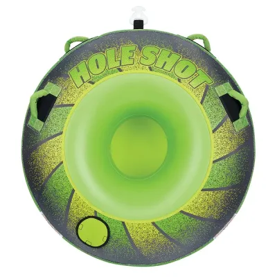 Full Throttle 302000-400-001-21 - Full Throttle Green Hole Shot Towable Tube - 1 Rider
