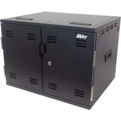 AVER CHRGEX016 - 16-Device Charging Cabinet for Secure Storage and Charging