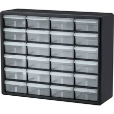 AkroMils  Myers Industries Inc AKM 10124 - Akro-Mils 24-Drawer Plastic Storage Cabinet - 24 Drawer(s) -