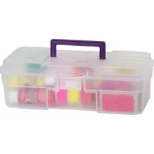 AkroMils  Myers Industries Inc AKM 09912CLPUR - Akro-Mils 12 All-purpose Storage Box - External Dimensions: 