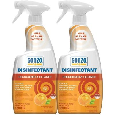 WEIMAN 1042PK2 - Gonzo Natural Magic Disinfectant & Deodorizer, Citrus Scent 