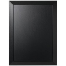 BI-SILQUE VISUAL COMMUNICATION PRODUCTS BVC PM07151620 - MasterVision Kamashi Chalk Board - Black Surface - Black Woo