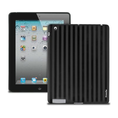 XtremeMac PAD-TS2-93 - XtremeMac Tuffwrap Shine Case for iPad 234 (Black Stripe)