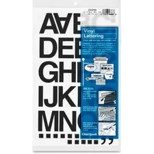 CHARTPAK/PICKETT CHA 01040 - Chartpak Vinyl Helvetica Style LettersNumbers - Self-adhesiv