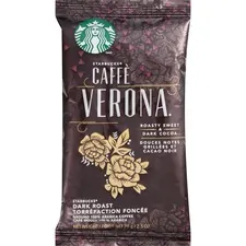 STARBUCKS COFFEE COMPANY SBK 12411956 - Starbucks Caffe Verona Dark Ground Coffee Pouch - Caffe Vero