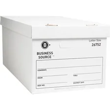 Business Source BSN 26752 - Business Source Lift-off Lid Light Duty Storage Box - Extern