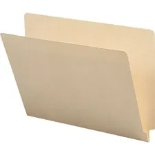 Business Source BSN 17237 - Business Source Straight Tab Cut Letter Recycled End Tab Fil