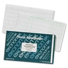 Ekonomik EKO E20 - Ekonomik Financial Record Summary Check Register - 40 Sheet(