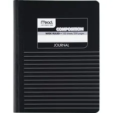 ACCO Brands MEA 09920 - Mead Square Deal Black Marble Journal - 100 Sheets - Sewn - 