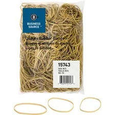 Business Source BSN 15743 - Business Source Quality Rubber Bands - Size: 33 - 3.5 Length