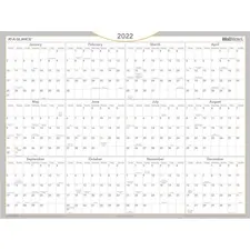 ACCO Brands AAG AW506028 - At-A-Glance WallMates Dry Erase, Self-Adhesive Yearly Wall P