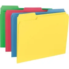 Business Source BSN 16517 - Business Source 13 Tab Cut Letter Recycled Top Tab File Fold
