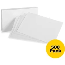 HAMELIN OXF 30BD - Oxford Printable Index Card - White - 10% - 3 x 5 - 85 lb Ba