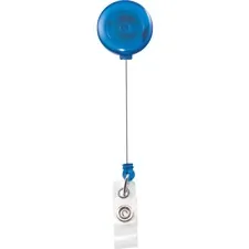 ADVANTUS CORPORATION AVT 75472 - Advantus Translucent Retractable ID Card Reel with Snaps - V