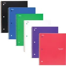 ACCO Brands MEA 38052 - Mead Five Star Subject Spiral Notebook - 1 Subject(s) - 100 
