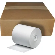 Business Source BSN 31824CT - Business Source Cash Register Roll - White - 3 x 165 ft - 50