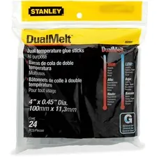 Amax Inc BOS GS20DT - Stanley Dual Temperature Glue Sticks - 11.20 oz - 24  Pack -