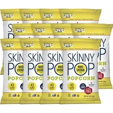 Amplify Snack Brands PCN 00443 - SkinnyPop White Cheddar Popcorn - Preservative-free, Dairy-f