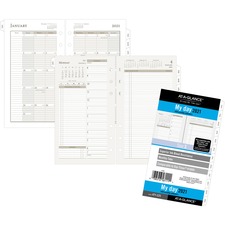 ACCO Brands AAG 471225 - Day Runner PRO Planner Refill - Julian Dates - Daily - 1 Yea