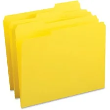 Business Source BSN 65778 - Business Source 13 Tab Cut Letter Recycled Top Tab File Fold