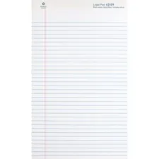 Business Source BSN 63109 - Business Source Micro - Perforated Legal Ruled Pads - Legal 
