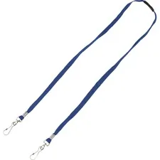 ADVANTUS CORPORATION AVT 76114 - Advantus Face Mask Lanyard - 10  Pack - 30 Length - Blue