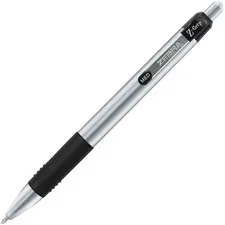 Zebra ZEB 27010 - Zebra Pen Z-Grip Metal Retractable Ballpoint Pen - Bold Pen 