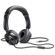 Compucessory CCS 15165 - Compucessory Tangle-free Headset with Mic - Stereo - Wired -