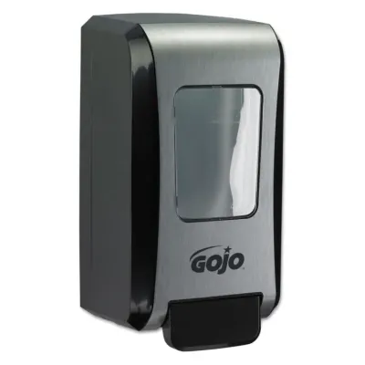 GOJO 5271-06 - FMX-20 Chrome and Black Soap Dispenser - 2000 ml Capacity