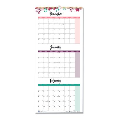 REDIFORM OFFICE PRODUCTS C171129 - CALENDAR,3-MONTH,WALL