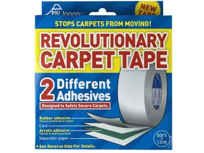 bulk buys ML247 - 50ft Double-Sided Carpet Tape for Secure Flooring