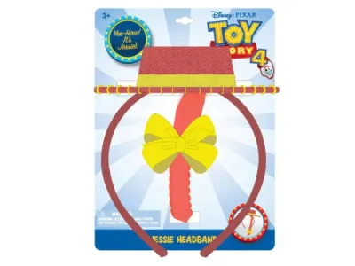 bulk buys BB905 - Toy Story 4 Jessie Headband with Braided Hair and Hat