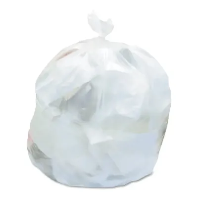 HERITAGE Z8048VN R01 - Natural High-Density Trash Liners 40x48, 16 Mic, 250Carton